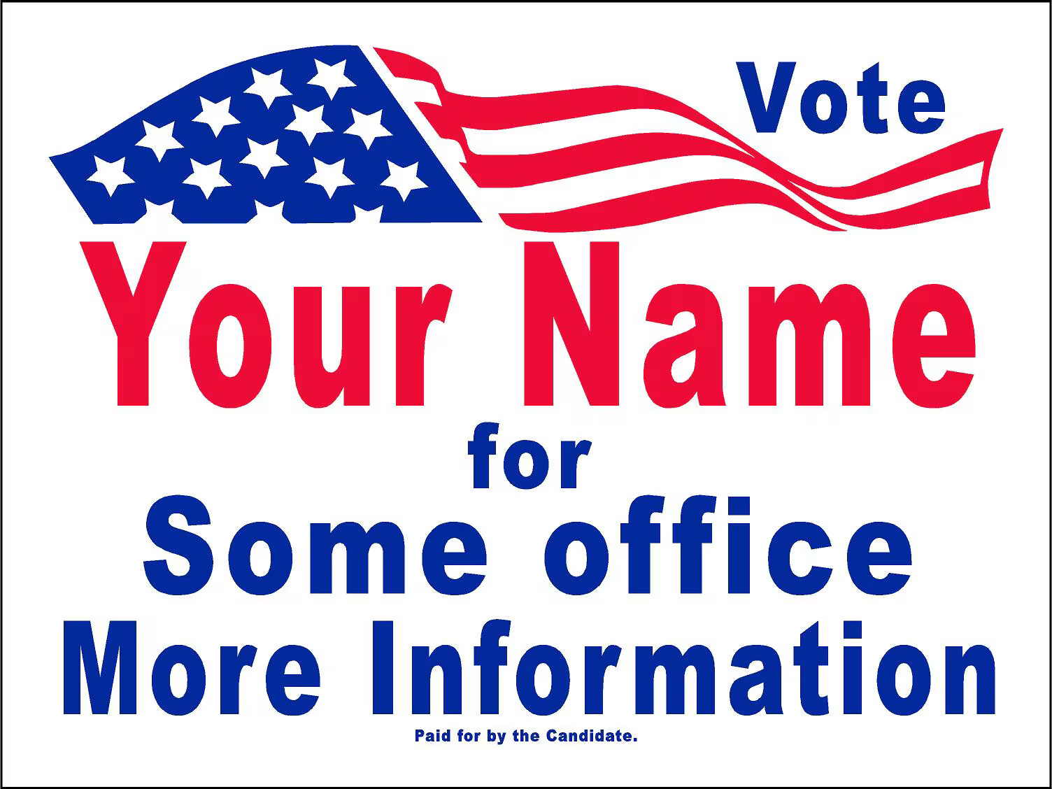 Political Campaign Template 1