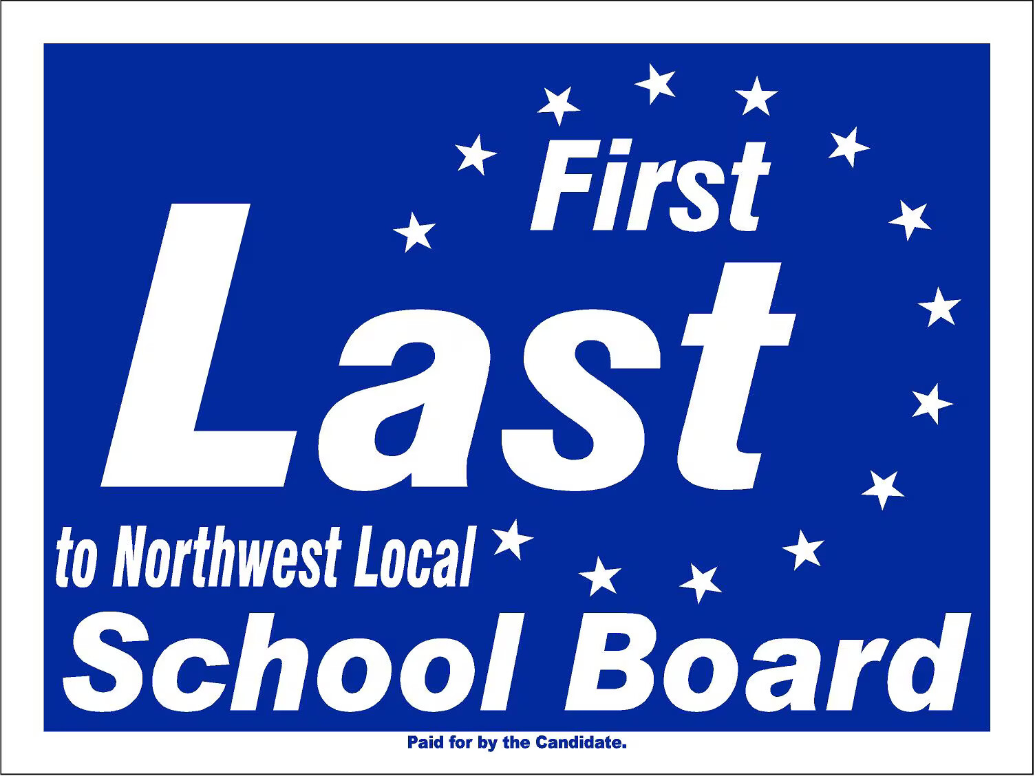 Political Campaign Template 2