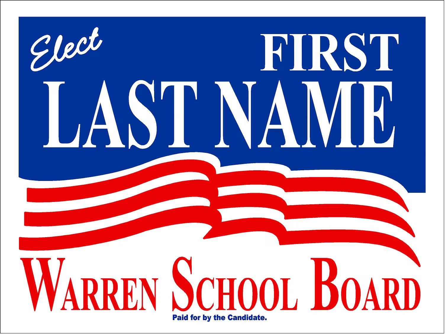 Political Campaign Template 3