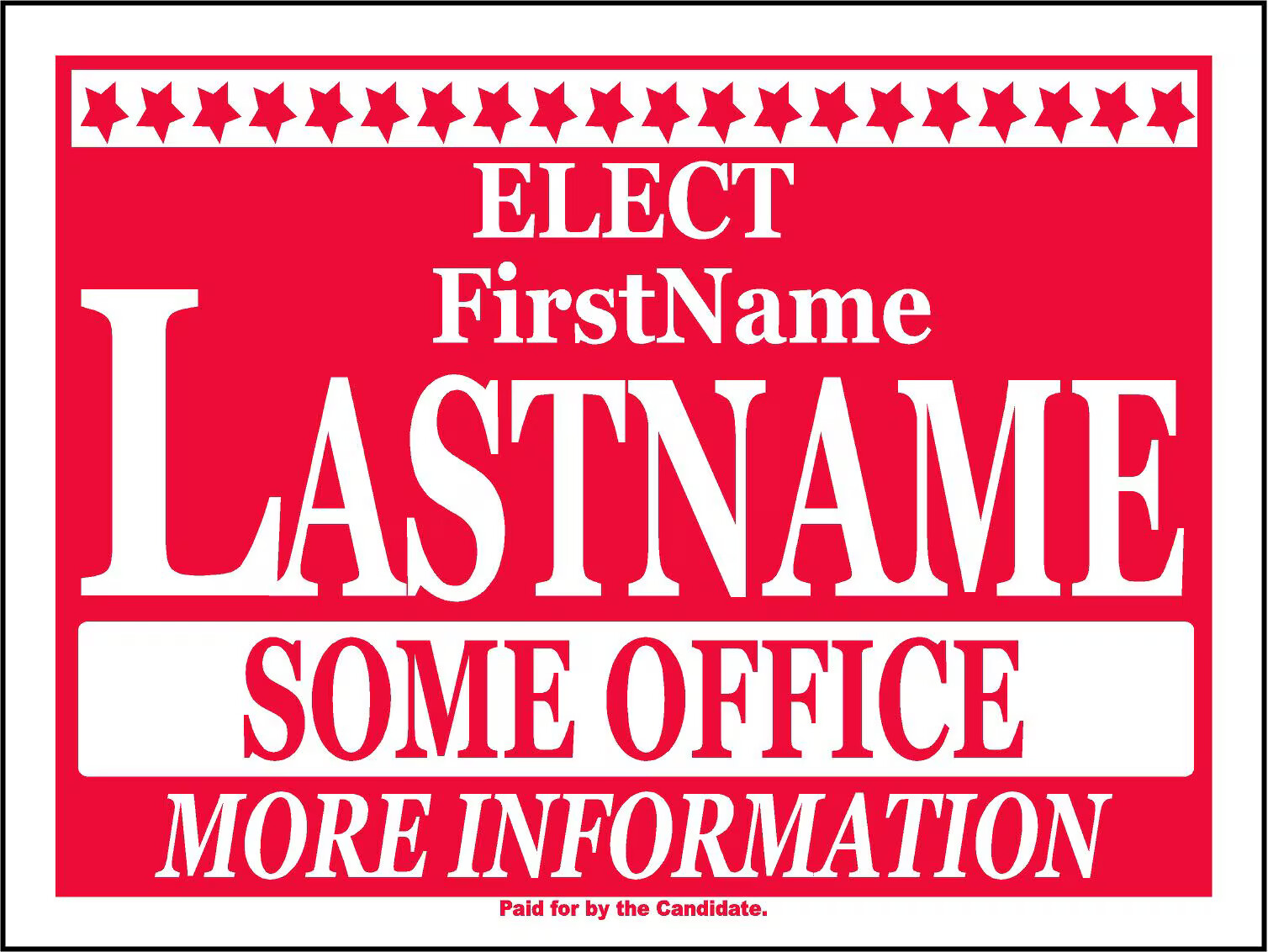 Political Campaign Template 4